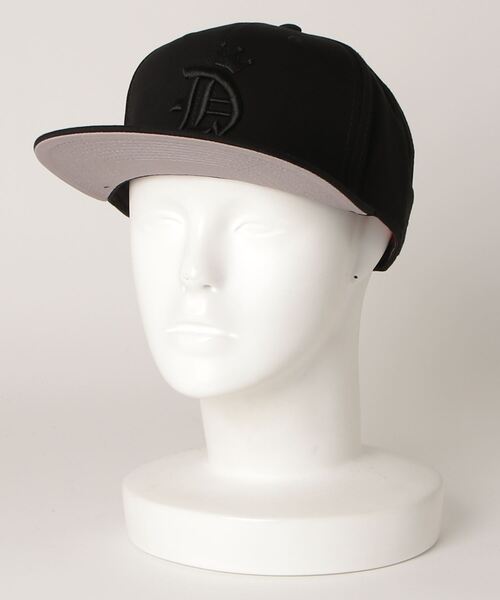 DOUBLE STEAL(ダブルスティール)の「King"D"B.B CAP(キャップ・メンズ・ブラック×ブラック/ブラック×ホワイト/チャコールグレー/ブラック系その他/ネイビー/レッド・FREE)」の13枚目の写真