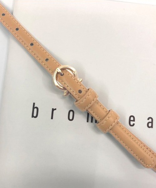 セール】【SETUP7】サークルバックルナローベルト KNF（ベルト