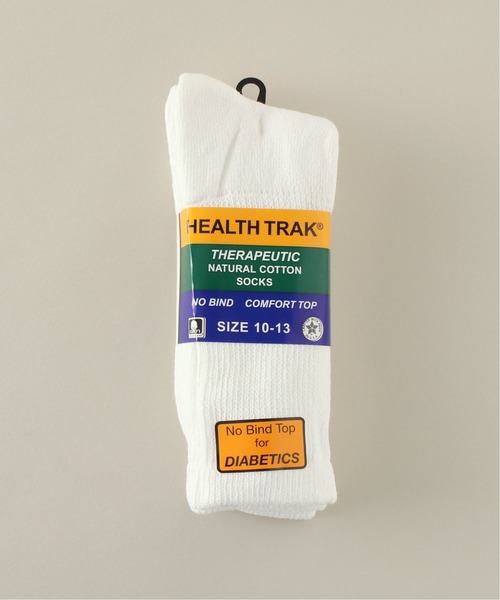 Railroad Sock（レイルロードソック）の「【RAILROAD SOCK / レイルロード ソックス】 HEALTH TRAK 2P SOCKS（ソックス/靴下・メンズ・ホワイト/ブラック/ベージュ・FREE）」の2枚目の写真