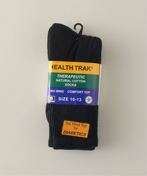 Railroad Sock（レイルロードソック）の「【RAILROAD SOCK / レイルロード ソックス】 HEALTH TRAK 2P SOCKS（ソックス/靴下・メンズ・ホワイト/ブラック/ベージュ・FREE）」の3枚目の写真