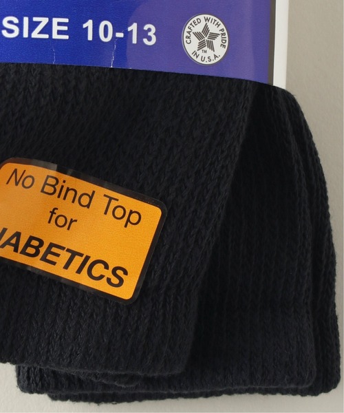 Railroad Sock（レイルロードソック）の「【RAILROAD SOCK / レイルロード ソックス】 HEALTH TRAK 2P SOCKS（ソックス/靴下・メンズ・ホワイト/ブラック/ベージュ・FREE）」の4枚目の写真