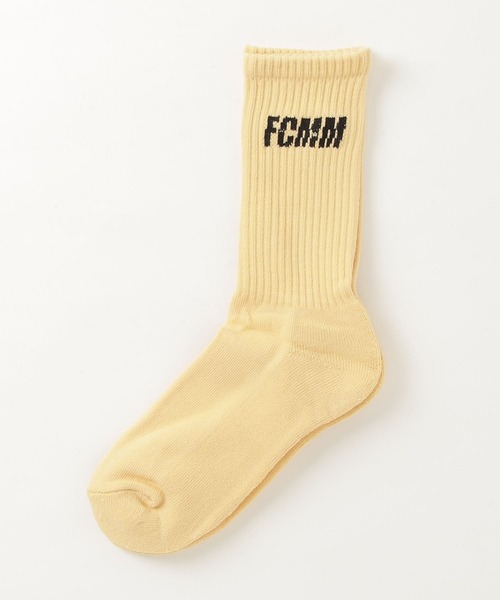 FCMM（エフシーエムエム）の「CLASSIC SOCKS/クラシックソックス（ソックス/靴下・メンズ・ホワイト/ブラック/ライトブルー/ベージュ/ライトイエロー/ライトパープル/ミント/ピンク・LARGE/MEDIUM）」の7枚目の写真