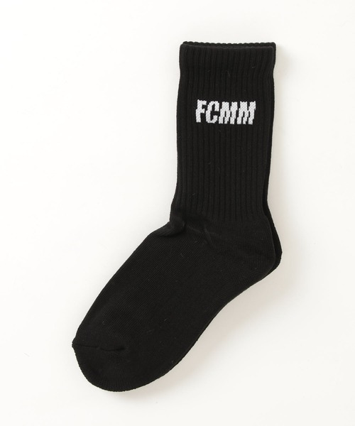 FCMM（エフシーエムエム）の「CLASSIC SOCKS/クラシックソックス（ソックス/靴下・メンズ・ホワイト/ブラック/ライトブルー/ベージュ/ライトイエロー/ライトパープル/ミント/ピンク・LARGE/MEDIUM）」の2枚目の写真