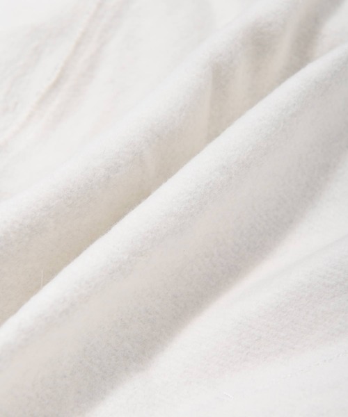 STUSSY(ステューシー)の「STUSSY (ステューシー) AGNESS BOXY CROP HOOD FLEECE プルパーカー(パーカー・レディース・ライトグレー/チャコール・L/S/M)」の11枚目の写真