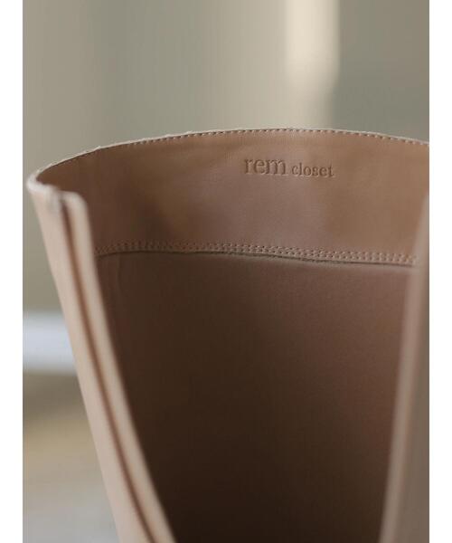 rem closet（レムクローゼット）の「long boots（ブーツ・レディース・ブラウン/ライトベージュ・S/XS）」の16枚目の写真