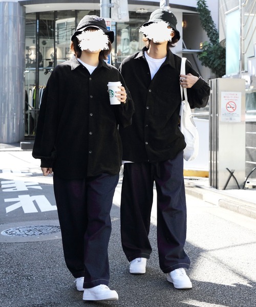 ８(eight)（エイト）の「バルーンコーデュロイシャツ（シャツ/ブラウス・メンズ・ブラック/キナリ/ブルー/ベージュ/ブラウン・X-LARGE/MEDIUM/LARGE）」の13枚目の写真