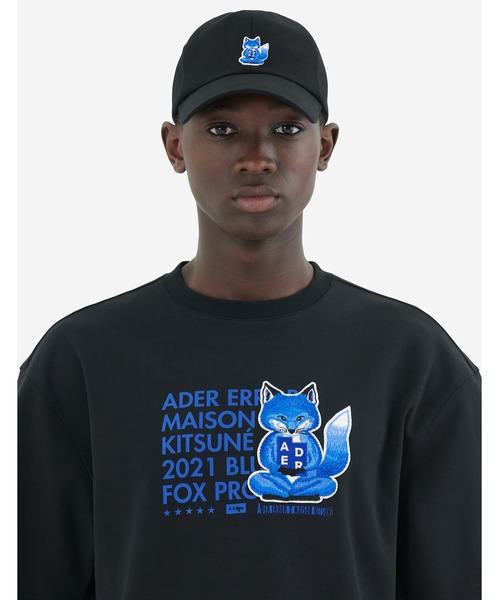 maison kitsune adererror Tシャツ ☆関税込☆Adererror x MAISON KITSUNE☆Yawn Fox T-Shirt