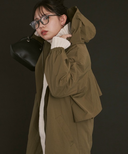 Aunt Marie's（アントマリーズ）の「クリアレンズメガネ / クロブチメガネ（メガネ・レディース・ブラック/グレー/ブラウン・FREE）」の7枚目の写真