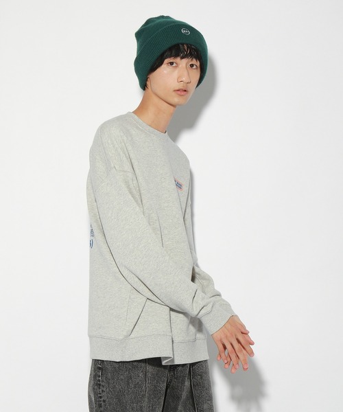 PBLIM（ページボーイリム）の「【PAGEBOYLIM】カーグラフィックスウェット（スウェット・レディース・杢グレー/ネイビー・MEDIUM/LARGE）」の5枚目の写真