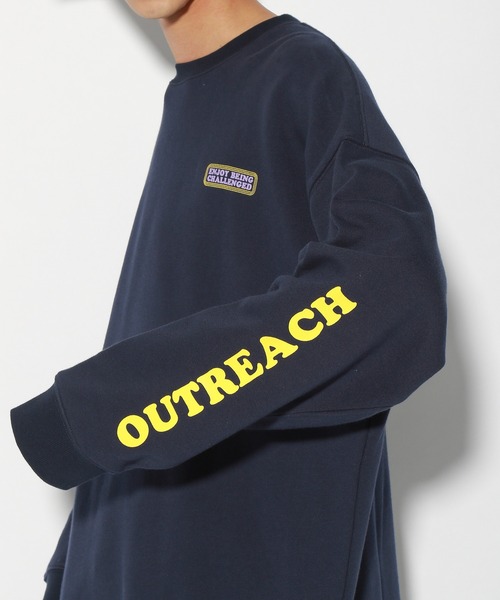 PBLIM（ページボーイリム）の「【PAGEBOYLIM】カーグラフィックスウェット（スウェット・レディース・杢グレー/ネイビー・MEDIUM/LARGE）」の21枚目の写真