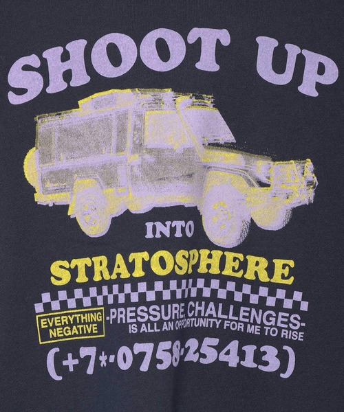 PBLIM（ページボーイリム）の「【PAGEBOYLIM】カーグラフィックスウェット（スウェット・レディース・杢グレー/ネイビー・MEDIUM/LARGE）」の12枚目の写真