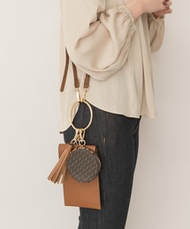 RODE SKO | モノグラムリングマルチケース(ショルダーバッグ)