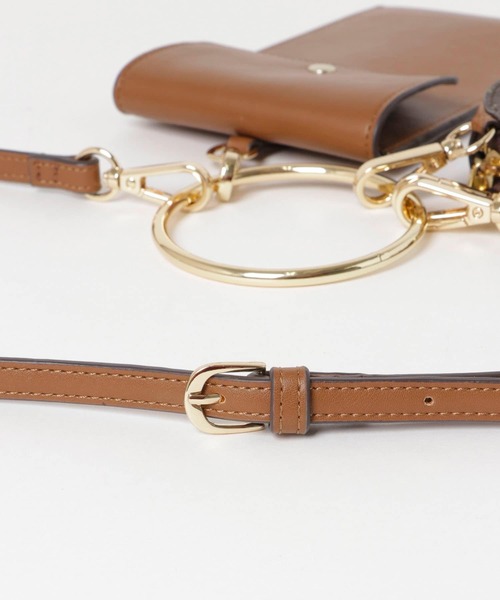 RODE SKO（ロデスコ）の「モノグラムリングマルチケース（ショルダーバッグ・レディース・ブラウン・ONE）」の14枚目の写真