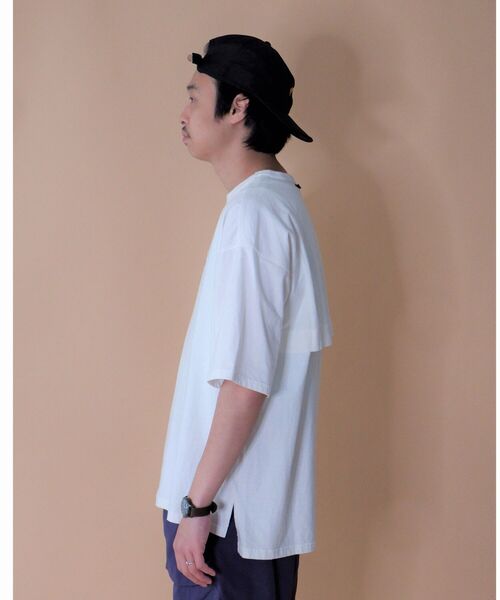 MANASTASH(マナスタッシュ)の「MANASTASH/マナスタッシュ VENT TEE 22 ベントティー22 7123044(Tシャツ/カットソー・メンズ・グリーン/ネイビー/ホワイト・MEDIUM/X-LARGE/LARGE)」の16枚目の写真