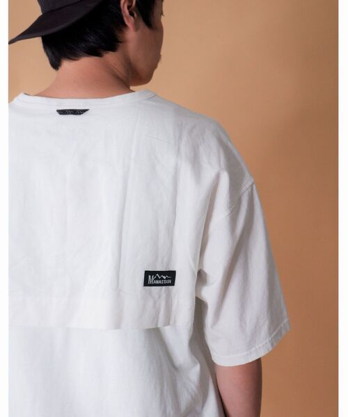 MANASTASH(マナスタッシュ)の「MANASTASH/マナスタッシュ VENT TEE 22 ベントティー22 7123044(Tシャツ/カットソー・メンズ・グリーン/ネイビー/ホワイト・MEDIUM/X-LARGE/LARGE)」の13枚目の写真