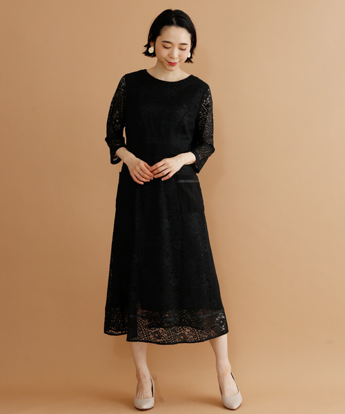 ブランド古着 7分袖ワンピース ワンピース Merlot Plus メルロープリュス のファッション通販 Zozoused