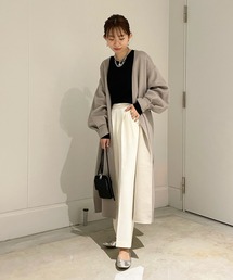 リバー袖ボリュームコート