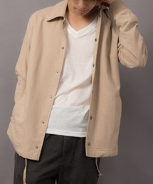 MGV（エムジーヴィー）の「綿麻コーチジャケット（ブルゾン）」