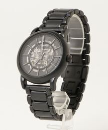 EMPORIO ARMANI 腕時計 ブラック アルマーニ エクスチェンジ多機能ブラック オープン ハート