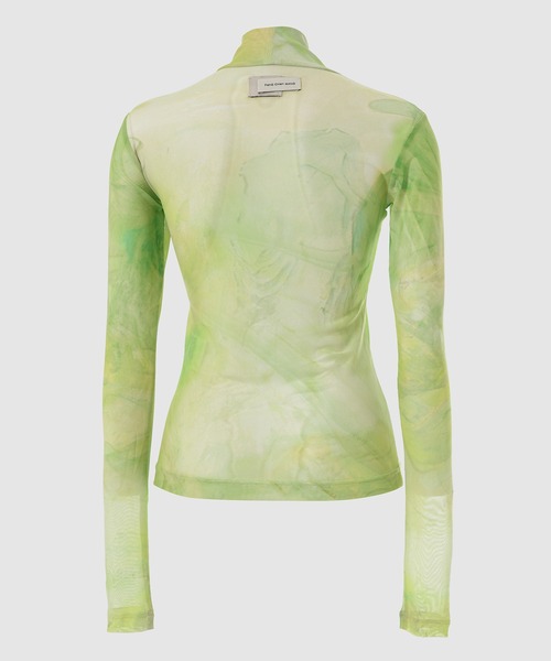 Feng Chen Wang(フェン・チェン・ワン)の「DREAM PRINT ROLL NECK(Tシャツ/カットソー・レディース・グリーン・S/XS)」の2枚目の写真