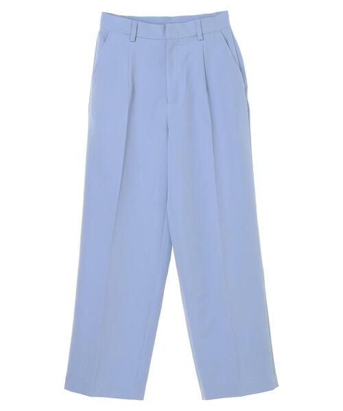 AMERICAN HOLIC（アメリカンホリック）の「センタープレスストレートパンツ（その他パンツ・レディース・サックスブルー/オフホワイト/ブラック/ミント・M/L/XS/S）」の8枚目の写真