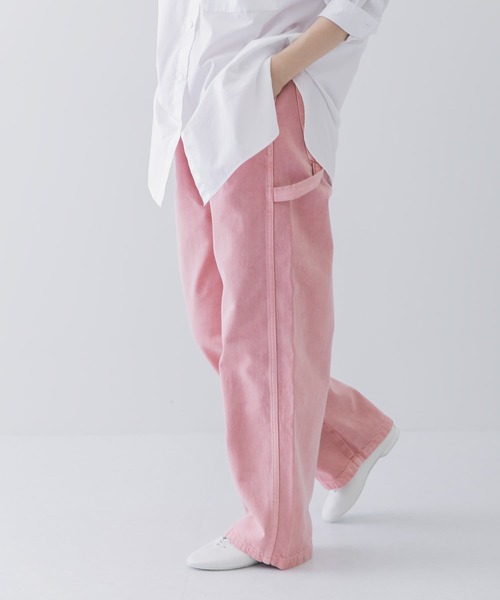 SERGE de bleu(サージ)の「SERGE de bleu PAINTER PANTS(その他パンツ・レディース・ブルー/ピンク・23/24)」の2枚目の写真