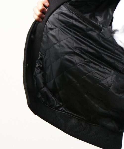 L.H.P（エルエイチピー）の「LOOSE/ルーズ/刺繍スタジャン（スタジャン・メンズ・ブラック・MEDIUM/LARGE/X-LARGE/SMALL）」の4枚目の写真