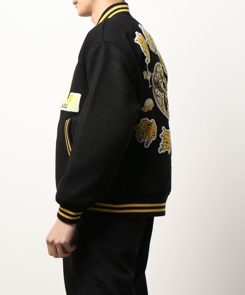 L.H.P（エルエイチピー）の「LOOSE/ルーズ/刺繍スタジャン（スタジャン・メンズ・ブラック・MEDIUM/LARGE/X-LARGE/SMALL）」の2枚目の写真