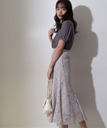 PROPORTION BODY DRESSING | 配色レースマーメイドＳＫ / 1212120302(スカート)