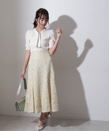 PROPORTION BODY DRESSING | 配色レースマーメイドSK / 1212120302(スカート)
