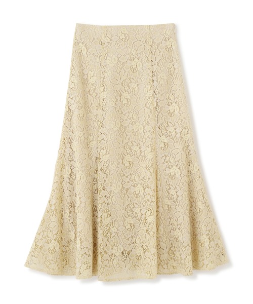 PROPORTION BODY DRESSING（プロポーションボディドレッシング）の「配色レースマーメイドＳＫ / 1212120302（スカート・レディース・イエロー/グレー/ピンク・SMALL/MEDIUM）」の17枚目の写真