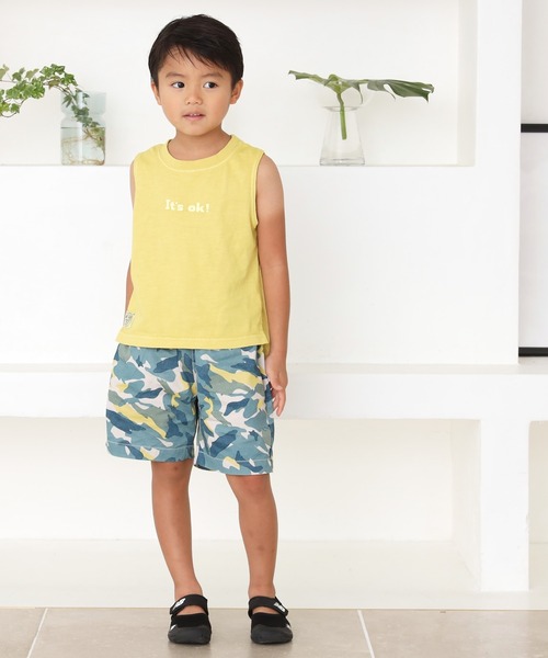 MAKE YOUR DAY（メイクユアデイ）の「MYDロゴタンクトップ■80～140cm（タンクトップ・キッズ・ブルー/ブラウン/イエロー・100/90/120/110/80/130/140）」の10枚目の写真