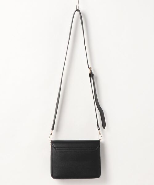 Cham.（チャム）の「スクエアショルダーバッグ（ショルダーバッグ・レディース・キャメル/ブラウン/ブラック・F）」の5枚目の写真