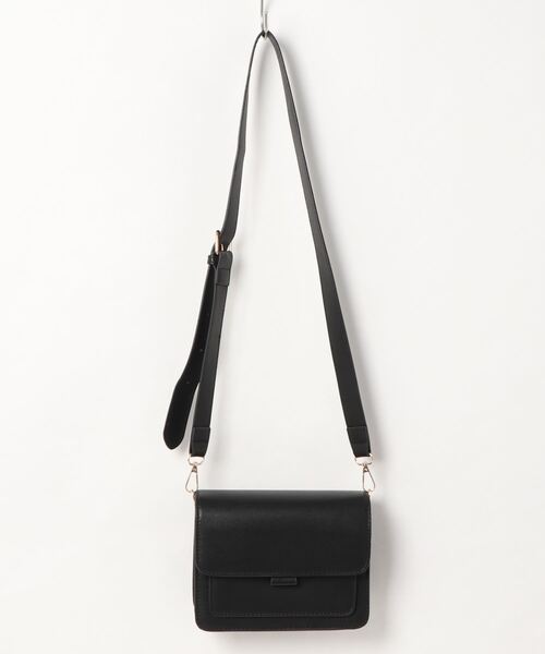 Cham.（チャム）の「スクエアショルダーバッグ（ショルダーバッグ・レディース・キャメル/ブラウン/ブラック・F）」の20枚目の写真