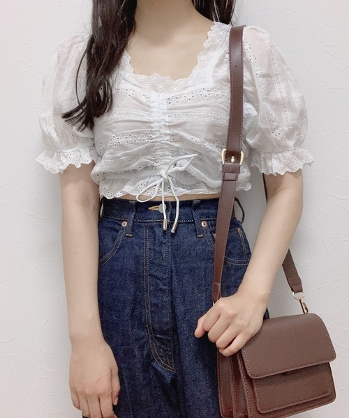 Cham.（チャム）の「スクエアショルダーバッグ（ショルダーバッグ・レディース・キャメル/ブラウン/ブラック・F）」の15枚目の写真