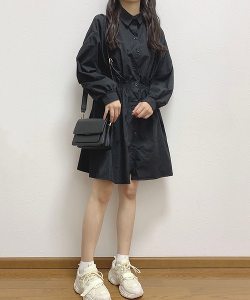 Cham.（チャム）の「スクエアショルダーバッグ（ショルダーバッグ・レディース・キャメル/ブラウン/ブラック・F）」の12枚目の写真