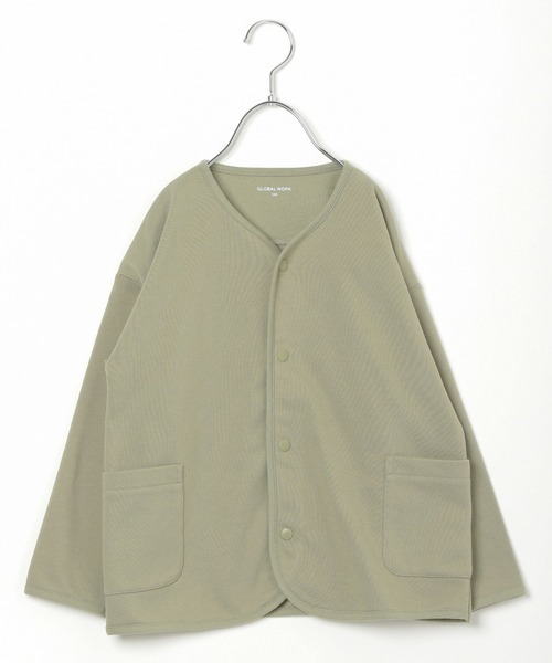 GLOBAL WORK（グローバルワーク）の「キッズ/イージーDRYカットカーデ/269155（カーディガン/ボレロ・キッズ・ライトグレー/ブラック/カーキ・110cm/100cm/120cm/130cm/140cm/150cm/160cm）」の10枚目の写真