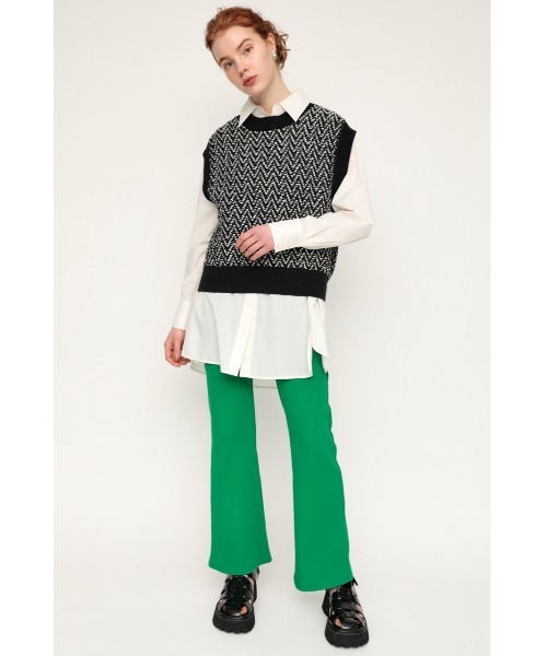 SLY（スライ）の「OPEN SHOULDER SH オープン ショルダー シャツ（シャツ/ブラウス・レディース・オフホワイト/ブルー系その他/ピンク系その他・FREE）」の22枚目の写真