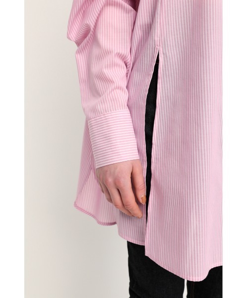 SLY（スライ）の「OPEN SHOULDER SH オープン ショルダー シャツ（シャツ/ブラウス・レディース・オフホワイト/ブルー系その他/ピンク系その他・FREE）」の17枚目の写真