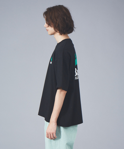 BAD BOY(バッドボーイ)の「【BADBOY / バッドボーイ】 パロディ ロゴ Tシャツ(Tシャツ/カットソー・メンズ・ホワイト/ライトブルー/ブラック・M/L)」の17枚目の写真