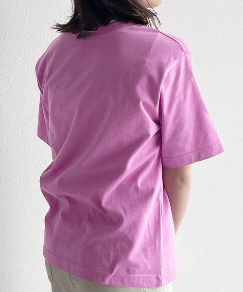w closet(ダブルクローゼット)の「チェッカープリントTee(Tシャツ/カットソー・レディース・オフホワイト/ピンク/スミクロ・FREE)」の9枚目の写真