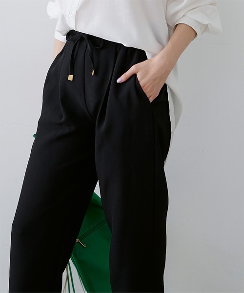 UR'S（ユアーズ）の「ｽﾘｯﾄｼﾞｮｶﾞｰﾊﾟﾝﾂ（その他パンツ・レディース・ホワイト/ブラック/グレー・S/M/L）」の15枚目の写真