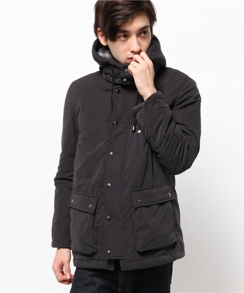 OUTLET(アウトレット)の「【CIAOPANIC TYPY】ピーチ起毛中綿コート(その他アウター・メンズ・キャメル/ネイビー・MEDIUM/LARGE/SMALL)」の2枚目の写真