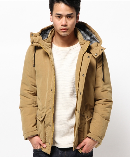 OUTLET(アウトレット)の「【CIAOPANIC TYPY】ピーチ起毛中綿コート(その他アウター・メンズ・キャメル/ネイビー・MEDIUM/LARGE/SMALL)」の6枚目の写真