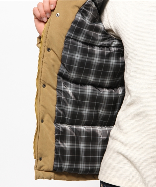 OUTLET(アウトレット)の「【CIAOPANIC TYPY】ピーチ起毛中綿コート(その他アウター・メンズ・キャメル/ネイビー・MEDIUM/LARGE/SMALL)」の8枚目の写真