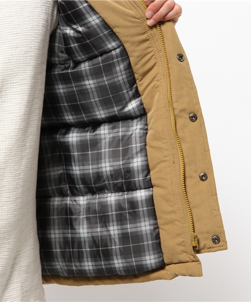 OUTLET(アウトレット)の「【CIAOPANIC TYPY】ピーチ起毛中綿コート(その他アウター・メンズ・キャメル/ネイビー・MEDIUM/LARGE/SMALL)」の9枚目の写真