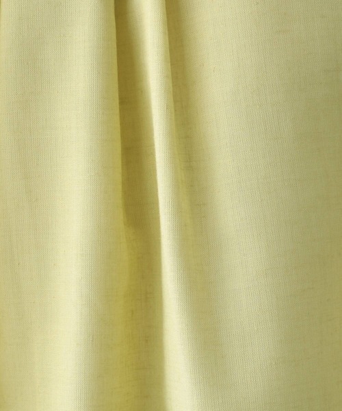 GLOBAL WORK（グローバルワーク）の「フレンチリネンイージーケアシャツ/265488（シャツ/ブラウス・レディース・ホワイト/サックスブルー/ピンク/アイボリー/オレンジ/ダークブルー/グリーン/イエロー系その他3・MEDIUM/LARGE）」の13枚目の写真