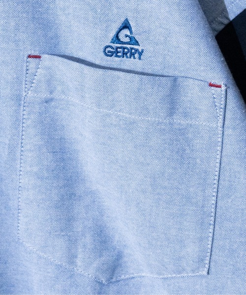 GERRY（ジェリー）の「【ag】〔GERRY/ジェリー〕オックス胸刺繍/総柄半袖ルーズシャツ/ビッグシャツ（シャツ/ブラウス・メンズ・ホワイト系その他/ネイビー/サックスブルー/マルチ/ブルー系その他/ホワイト・X-LARGE/MEDIUM/LARGE）」の17枚目の写真