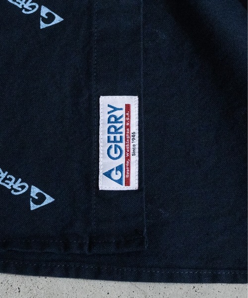 GERRY（ジェリー）の「【ag】〔GERRY/ジェリー〕オックス胸刺繍/総柄半袖ルーズシャツ/ビッグシャツ（シャツ/ブラウス・メンズ・ホワイト系その他/ネイビー/サックスブルー/マルチ/ブルー系その他/ホワイト・X-LARGE/MEDIUM/LARGE）」の13枚目の写真