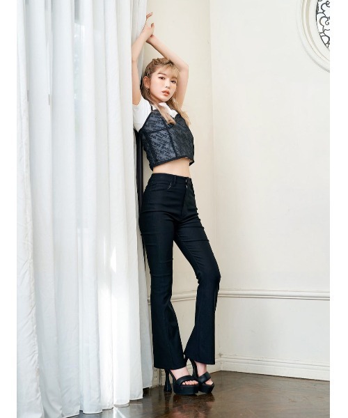Darich（ダーリッチ）の「ウルトラストレッチフレアパンツ（その他